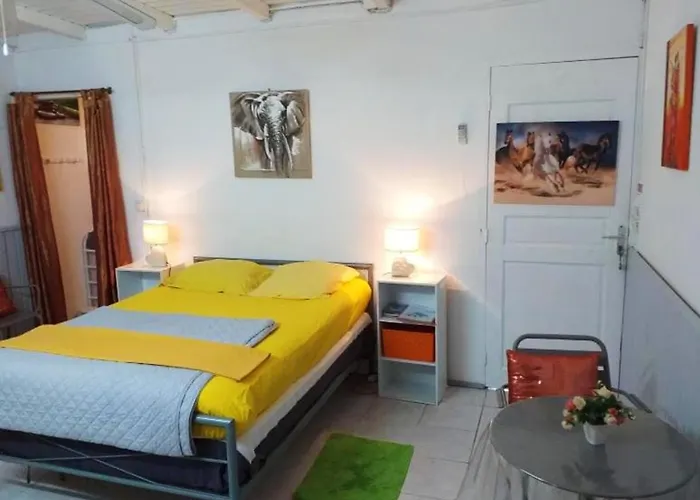 Maison d\'une chambre avec jardin clos et wifi a Les Abymes